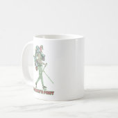 Mug Le poney de Shanks randonneur drôle marche (Devant gauche)