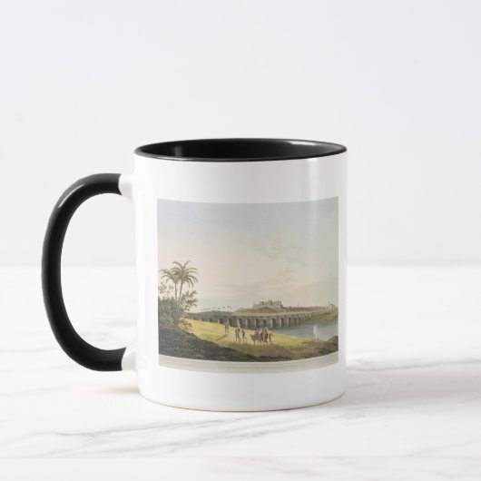 Mug Le pont arménien, près du bâti de St Thomas, Madr (Gauche)