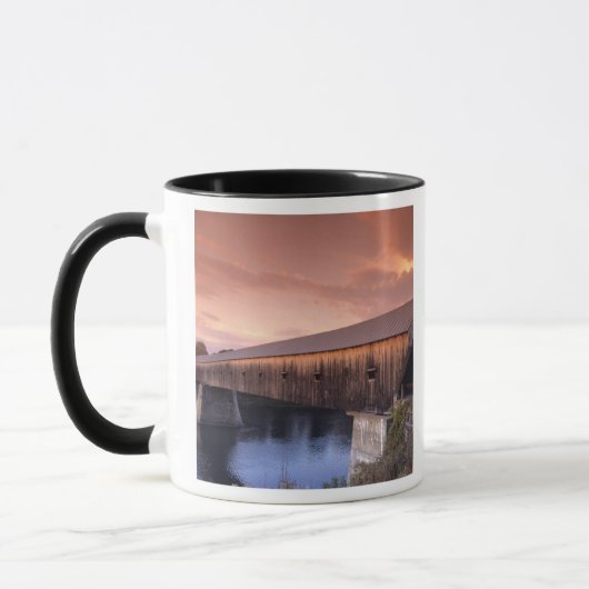 Mug Le pont couvert le plus long des États-Unis (Gauche)