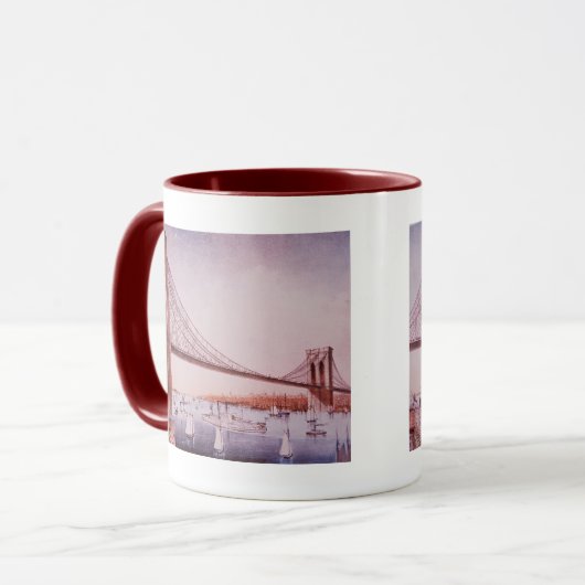 Mug Le pont de Brooklyn (Devant gauche)