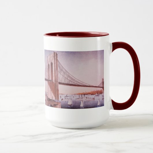 Mug Le pont de Brooklyn (Droite)