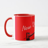 Mug Le pont de Brooklyn conception de New York (Gauche)