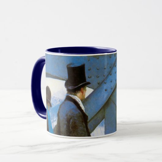 Mug Le Pont de l'Europe par Gustave Caillebotte (Devant gauche)