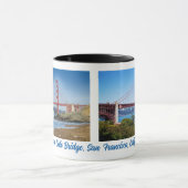 Mug Le pont du Golden Gate de San Francisco, (Centre)