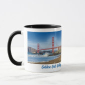 Mug Le pont du Golden Gate de San Francisco, (Gauche)