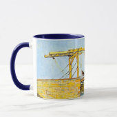 Mug Le pont Langlois à Arles par Vincent van Gogh (Gauche)