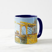 Mug Le pont Langlois à Arles par Vincent van Gogh (Devant droit)