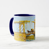 Mug Le pont Langlois à Arles par Vincent van Gogh (Devant gauche)
