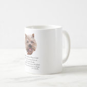 Mug Le pont Rainbow de Cairn Terrier (Devant droit)