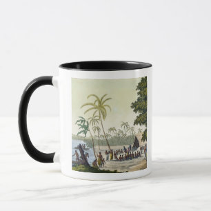 Mug Le port chez Anamooka, plaquent 82 de 'Le Costume