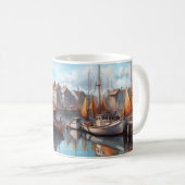 Mug Le port de Lunenburg (Devant droit)