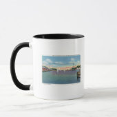 Mug Le port de Rochester et la milice navale NY (Gauche)