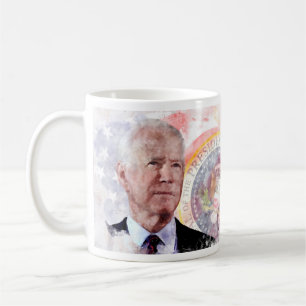 Mug Le portrait de Joe Biden, président des États-Unis