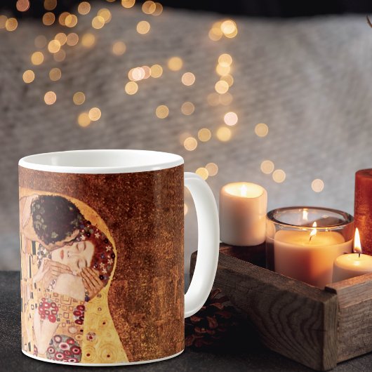 Mug Le portrait de Kiss Gustav Klimt