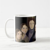 Mug Le portrait de pilier reconstitué par ~ de Brontës (Gauche)