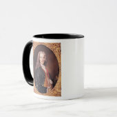 Mug Le portrait de Voltaire a vieilli 23, 1728 (Devant gauche)