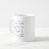 Mug Le positif exprime des articles (Devant gauche)