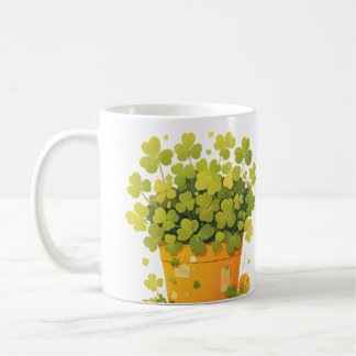 Mug Le pot chanceux du trèfle