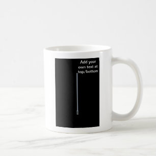 Mug Le poteau de Festivus ajoutent votre propre