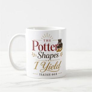Mug Le potier façonne je cède artisanat d'Isaac Grâce