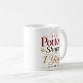 Mug Le potier façonne je cède artisanat d'Isaiah Grace (Devant droit)