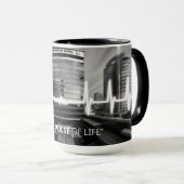 Mug Le pouls de la vie : l'innovation rencontre les so (Devant droit)