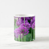 Mug Le pourpre fleurit la photo (Centre)