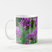 Mug Le pourpre fleurit la photo (Gauche)