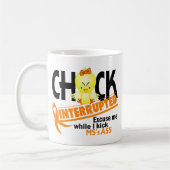 Mug Le poussin a interrompu la milliseconde 2 (Gauche)