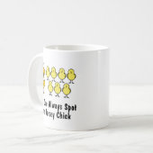 Mug Le poussin du Jersey (Devant gauche)