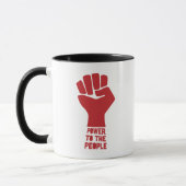 Mug Le pouvoir au peuple (Gauche)