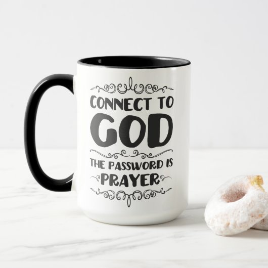 Mug Le pouvoir de la prière (Avec donut)