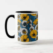 Mug Le pré en jaune et bleu (Gauche)