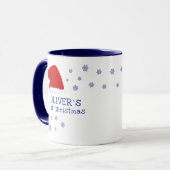 Mug Le premier café de Noël du Père Noël (Devant gauche)