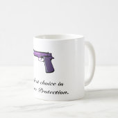 MUG LE PREMIER CHOIX DANS LA PROTECTION FÉMININE (Devant droit)