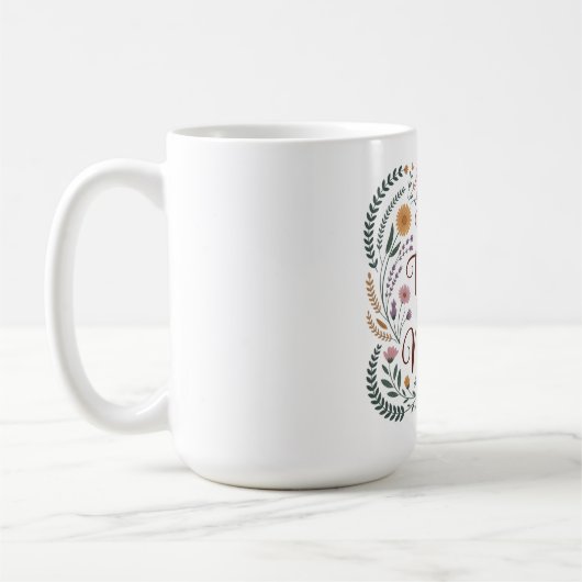 Mug Le premier enseignant est toujours la mère (Gauche)