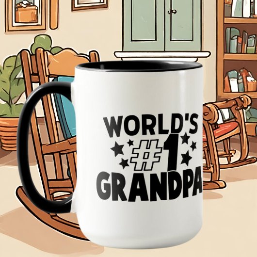 Mug Le premier grand-père du monde