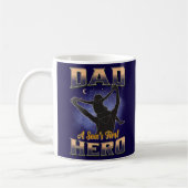 Mug Le premier héros de Papa A Son Fils (Gauche)