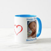 Mug Le premier jour de mère (Devant droit)