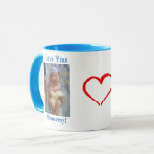 Mug Le premier jour de mère (Devant gauche)