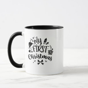 Mug Le premier Noël de bébé en famille assorti