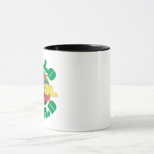 Mug Le premier programme Hello World de programmation  (Centre)