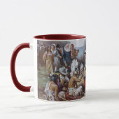 Mug Le premier Thanksgiving de Jean Ferris c. 1912 (Gauche)