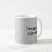 Mug Le président Abe Lincoln (Devant droit)