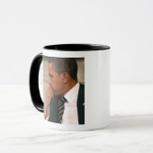 Mug Le Président Barack Obama rencontre le président (Devant gauche)
