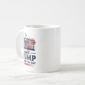 Mug Le président de la Maison-Blanche Donald Trump Ina (Devant gauche)