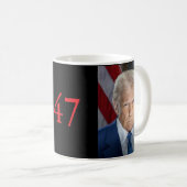 Mug Le président Donald J. Trump 47 (Devant droit)