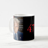 Mug Le président Donald J. Trump 47 (Devant gauche)