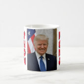 Mug Le président Donald Trump (Centre)