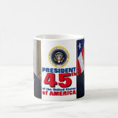 Mug Le président Donald Trump (Centre)